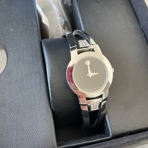 SOLD Movado Amorosa, 24 mm stainless steel case